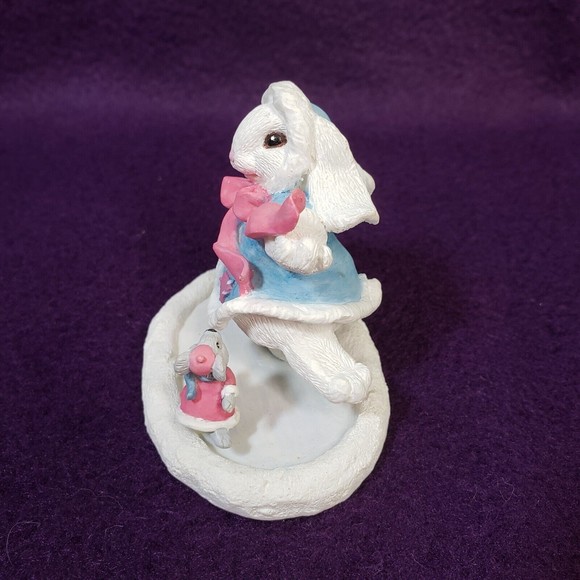 Patchville Bunnies Christina w/ original box 1995 Easter Bunny Rabbit Skating - Picture 6 of 7